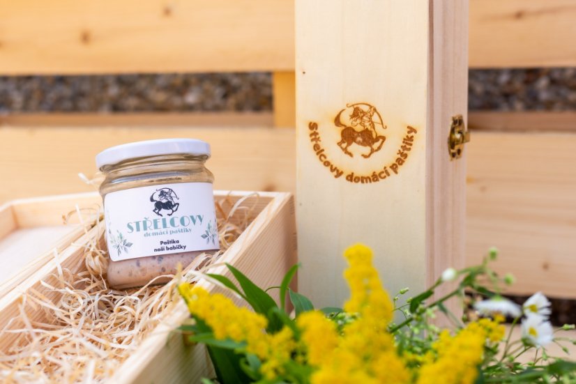 Dřevěná dárková krabička