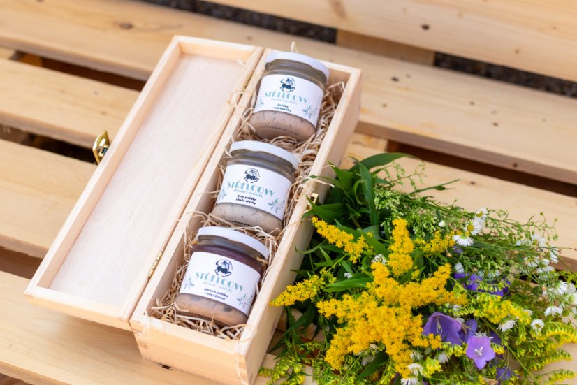 Dřevěná dárková krabička