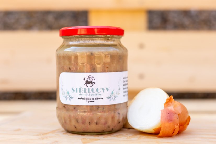 Voňavá játra na cibulce