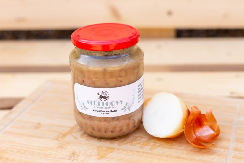 Voňavá játra na cibulce